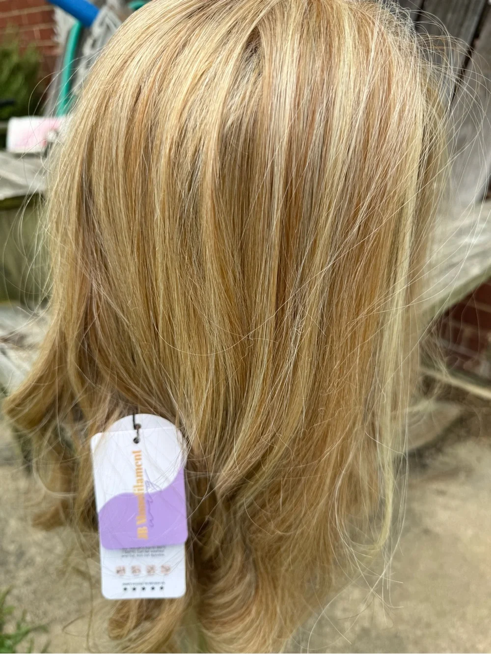 JB Extension MONO Claire Women's Wig - Raw Sugar Blonde NWT